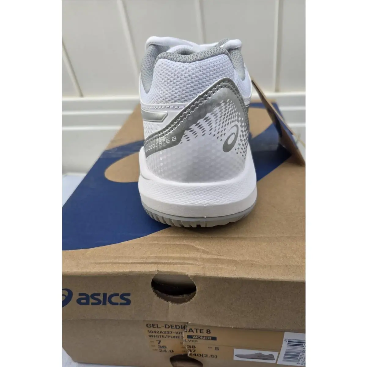 Asics shoes - ASICS GEL-Dedicate 8 - 1042A237-101 - White (UPC: 199023057372) 2