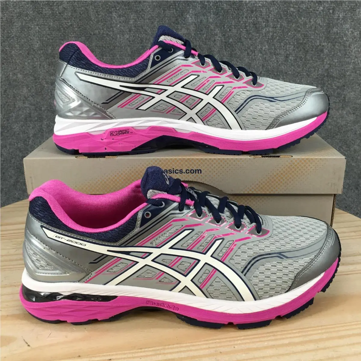 Asics GT-2000 5 Shoes Mens US12.5 EE Running Sneakers T759N Gray Multicolor