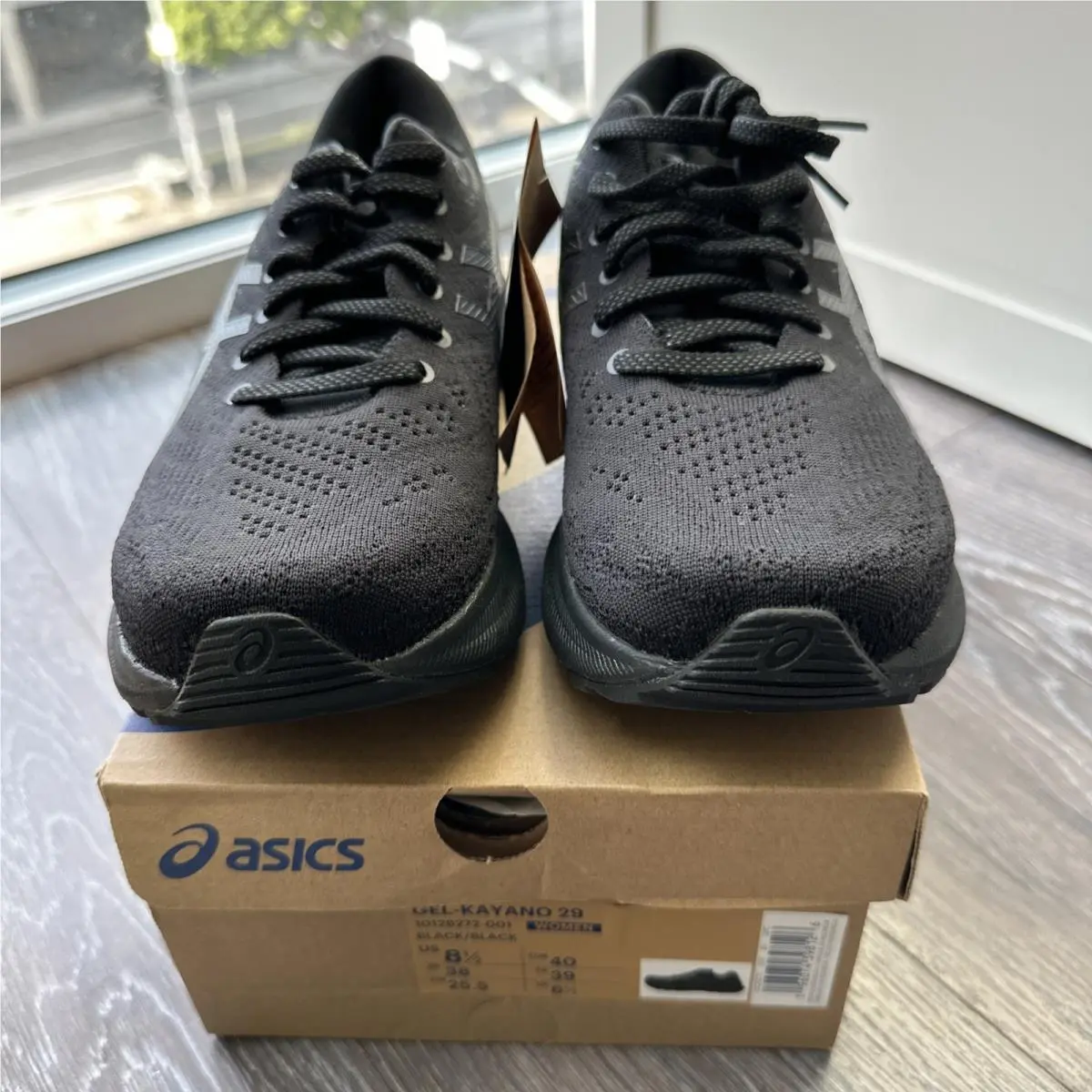 Asics shoes - ASICS Gel Kayano - Gel Kayano - 1012B300-100 - Black (UPC: 0196074398126) 8