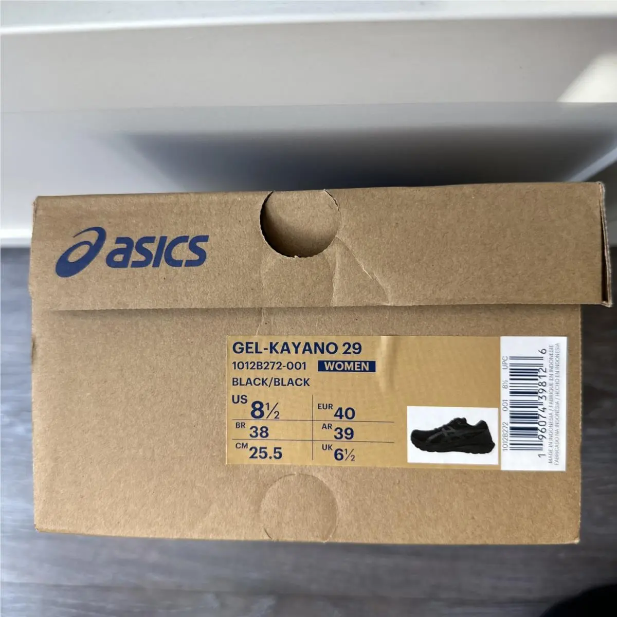 Asics shoes - ASICS Gel Kayano - Gel Kayano - 1012B300-100 - Black (UPC: 0196074398126) 10