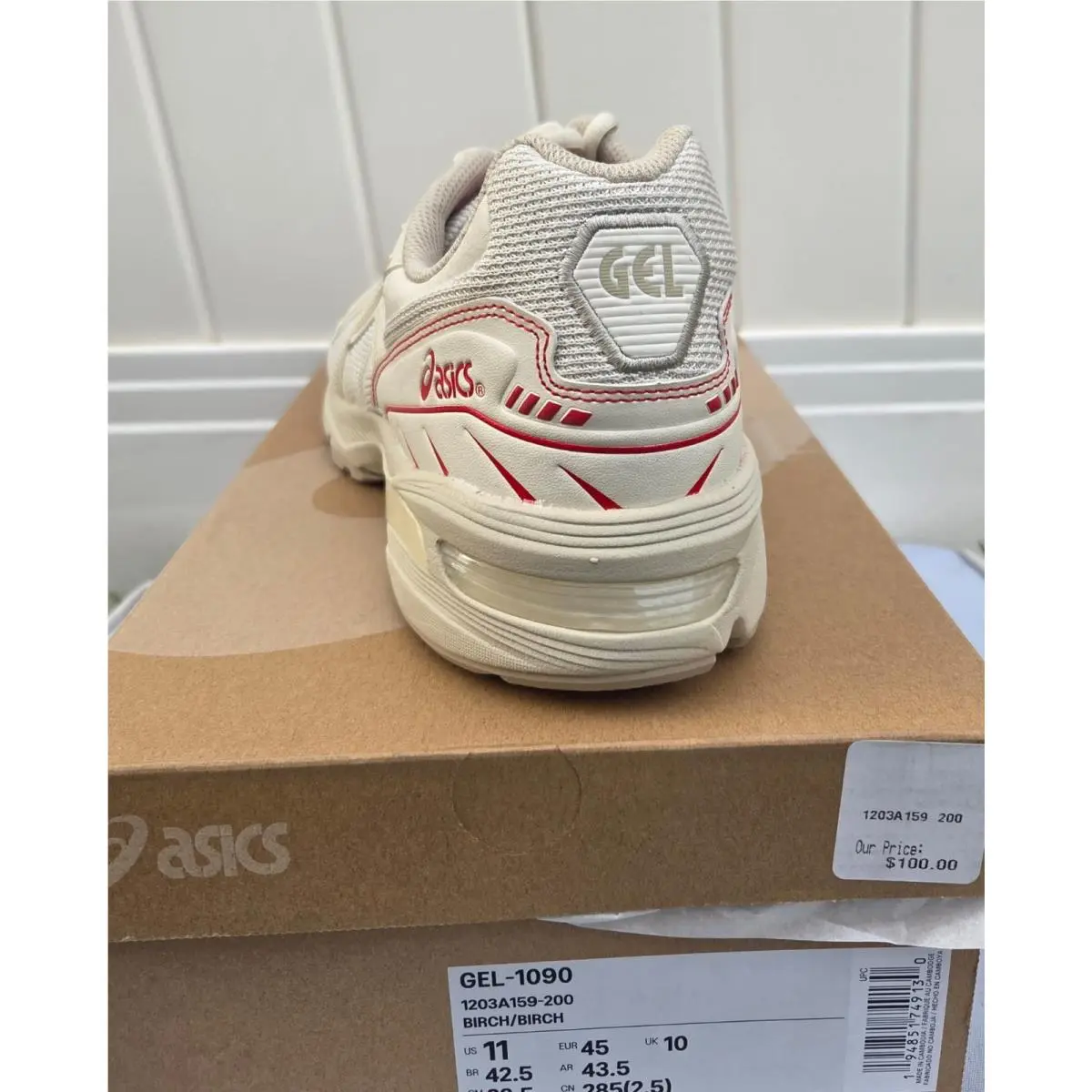 Asics shoes - Asics Gel-1090 - birch (UPC: 194851749130) 2