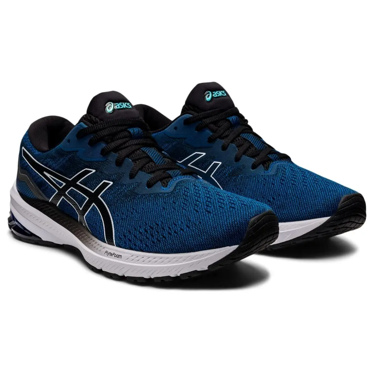 Asics GT-1000 11 Men`s Running Shoes Size 10.5 Lake Drive/black