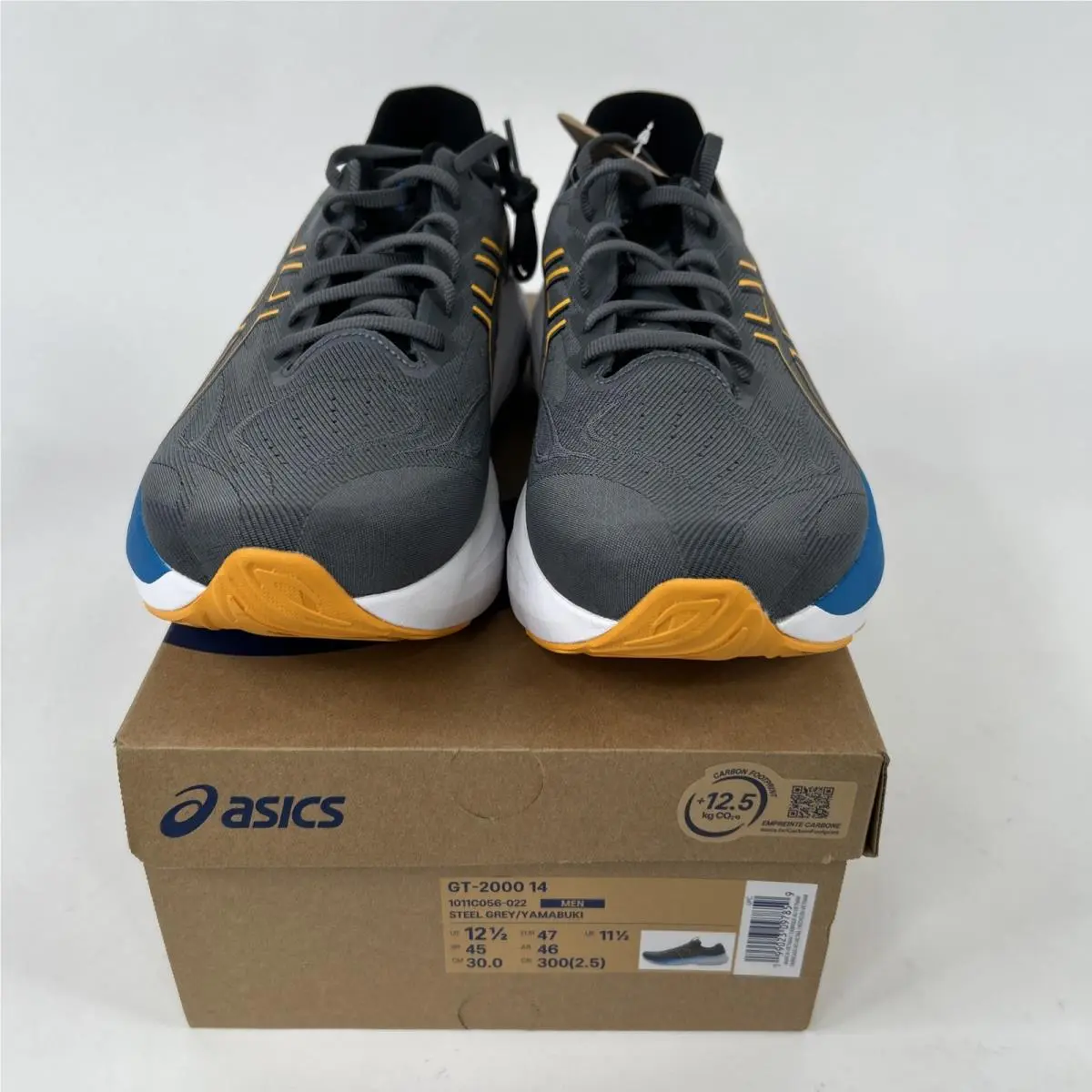 Asics shoes - GT-2000 14 - 1011C056-022 - Gray, Manufacturer: Arctic Blue/Carbon 4