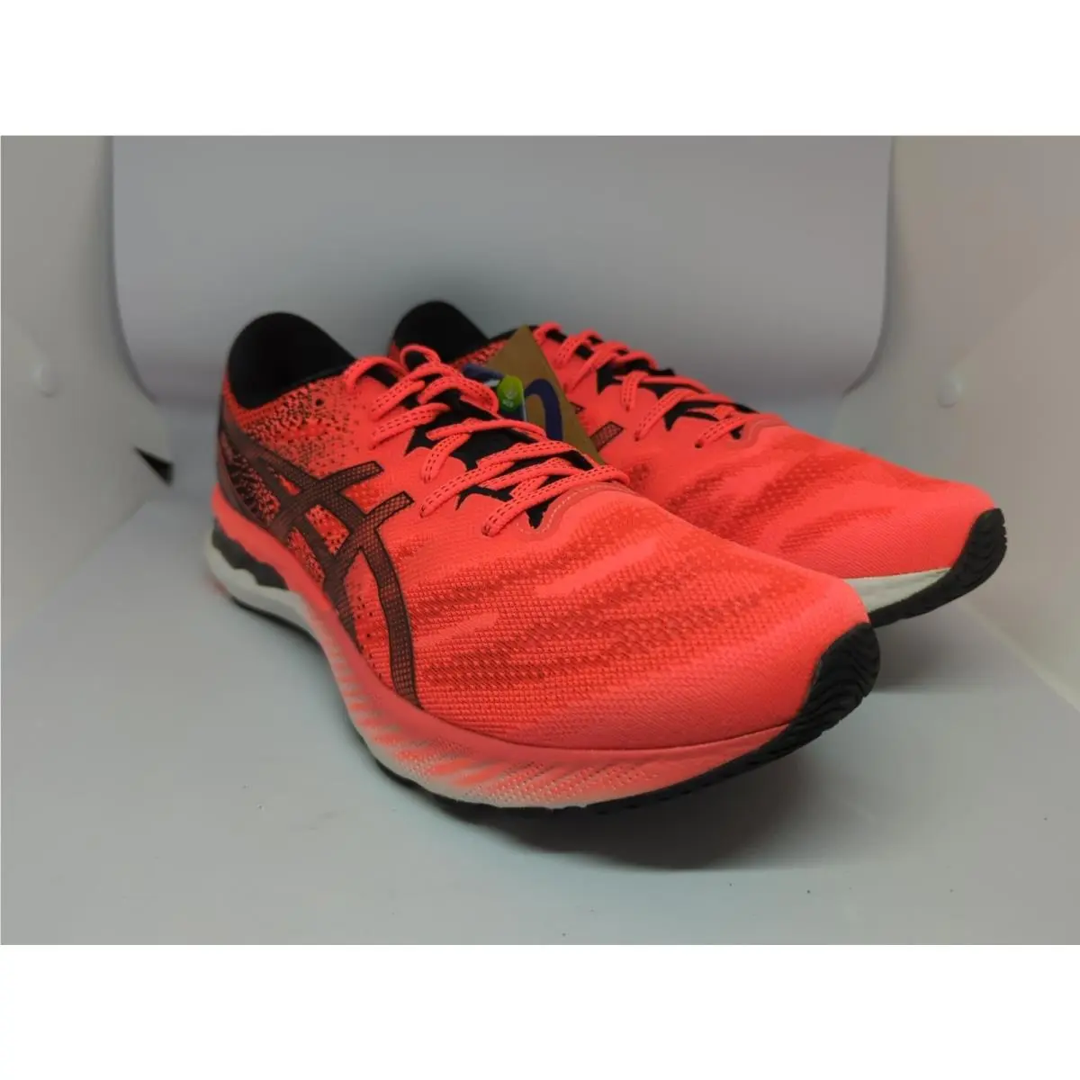 Asics Gel Nimbus 23 Tokyo Mens Sz 11.5 Sunrise Red Black 1011B295-600
