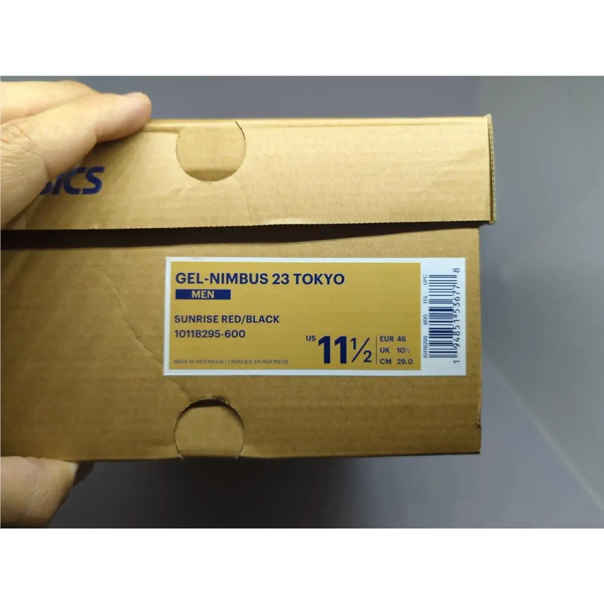 Asics shoes - ASICS GEL-Nimbus 23 - 1011B295-600 - Black (UPC: 194851536778) 8