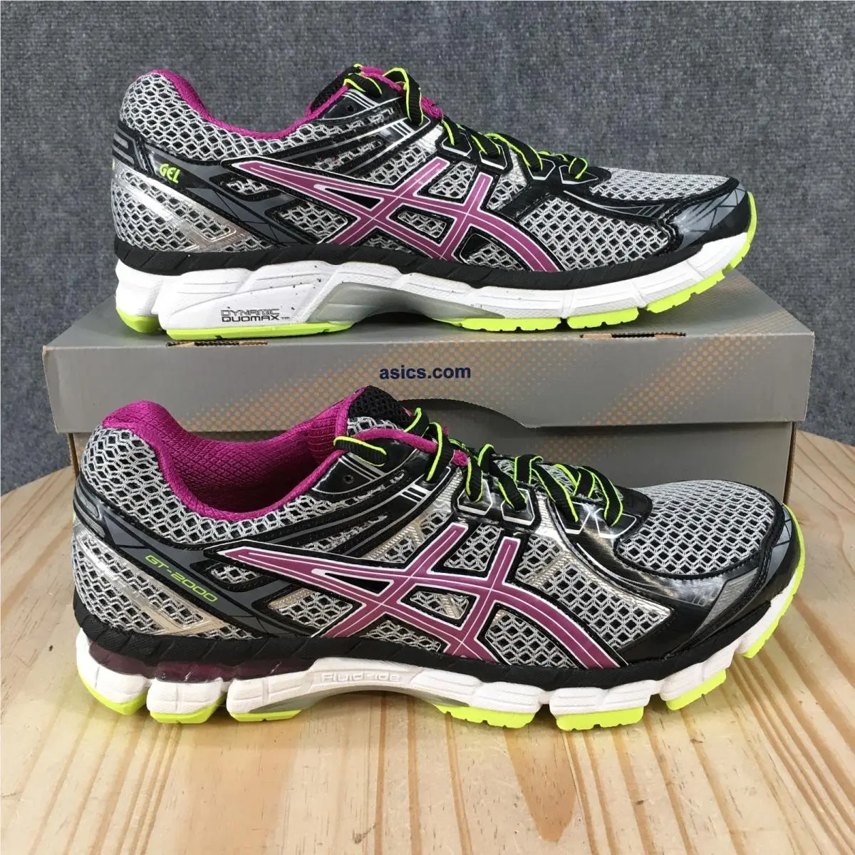 Asics GT-2000 2 Shoes Womens 11D Athletic Sneaker Lace Up Low Top Multicolor