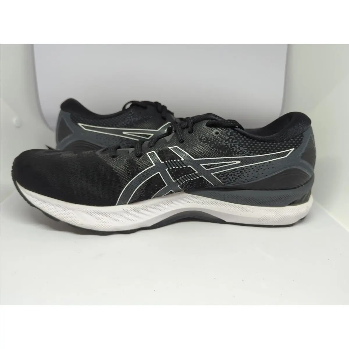 Asics shoes - ASICS Gel-Nimbus(R) 23 - 1011B004001 - Black/White 1