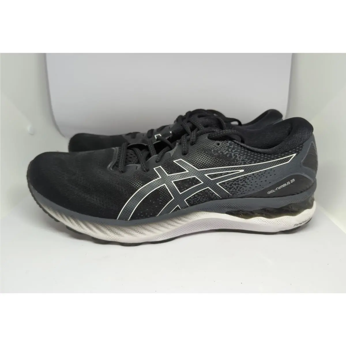 Asics shoes - ASICS Gel-Nimbus(R) 23 - 1011B004001 - Black/White 2