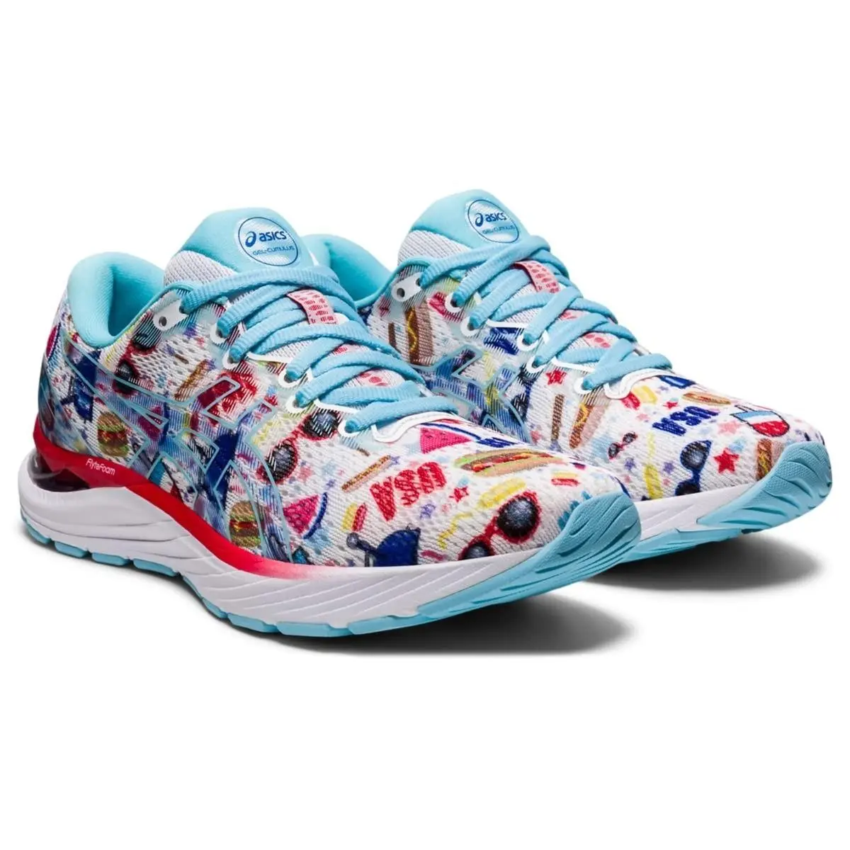 Asics shoes - ASICS Gel-Cumulus 23 - 1012B128100 - White/ASICS Blue 1