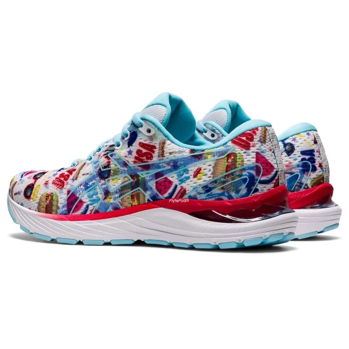Asics shoes - ASICS Gel-Cumulus 23 - 1012B128100 - White/ASICS Blue 2