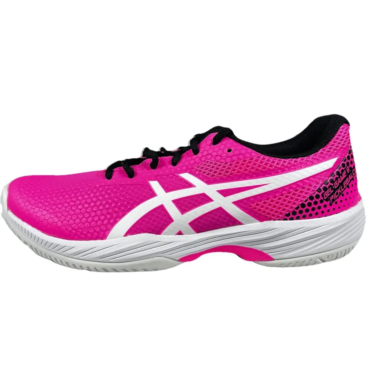 Asics Women`s Gel-game 9 Pickleball Shoes Size 8 Hot Pink Sneakers 1042A243-700