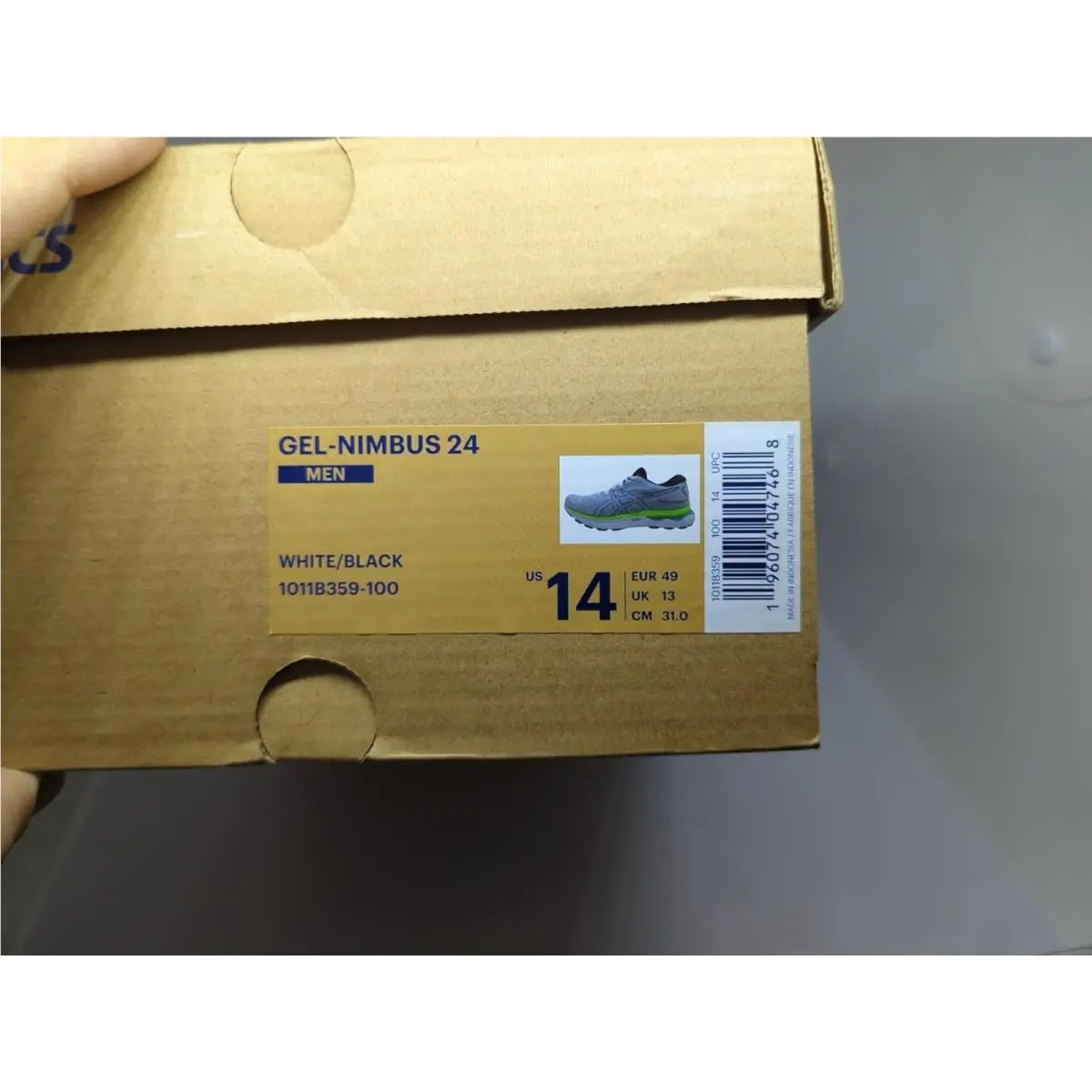 Asics shoes - ASICS Gel Nimbus - Gel Nimbus - 1011B359-100 - White (UPC: 196074047468) 9