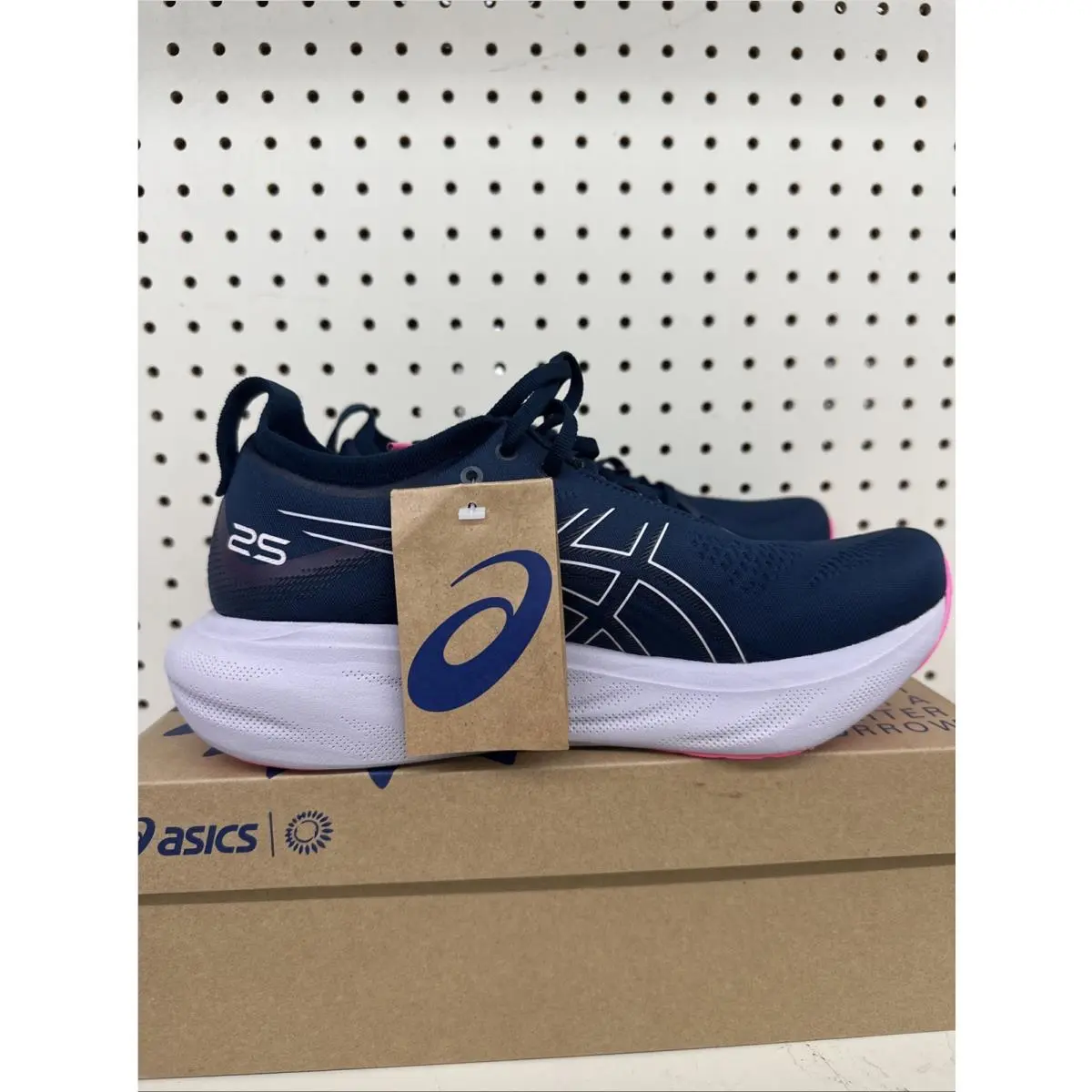 Asics shoes - ASICS Gel Nimbus 25 - Gel Nimbus - 1012B356-404 - French Blue/Lilac Hint (UPC: 0196074896943) 0