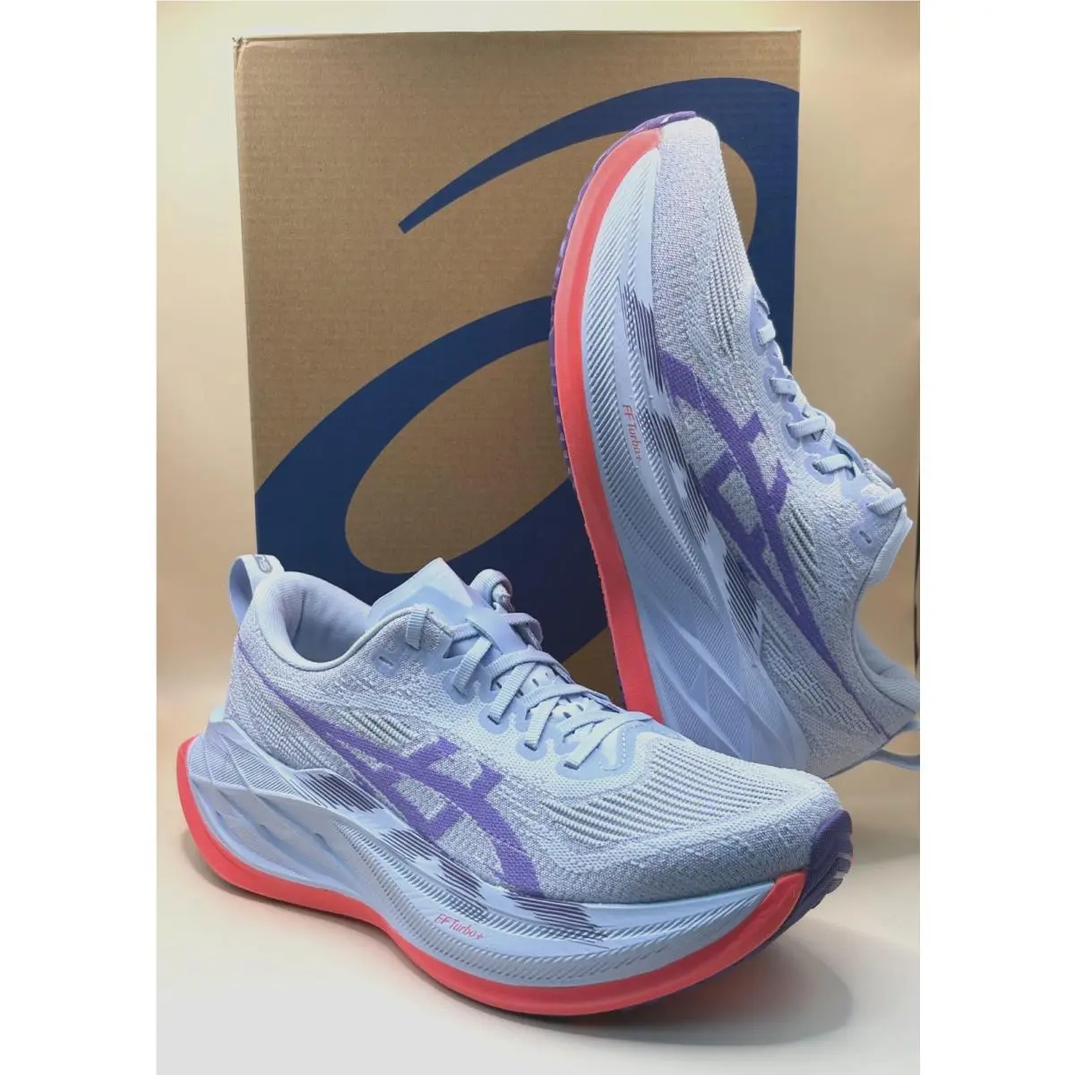 Asics Superblast 2 1013A142-401 Blue/purple Unisex Running Shoes S:7.5 W / 6 M