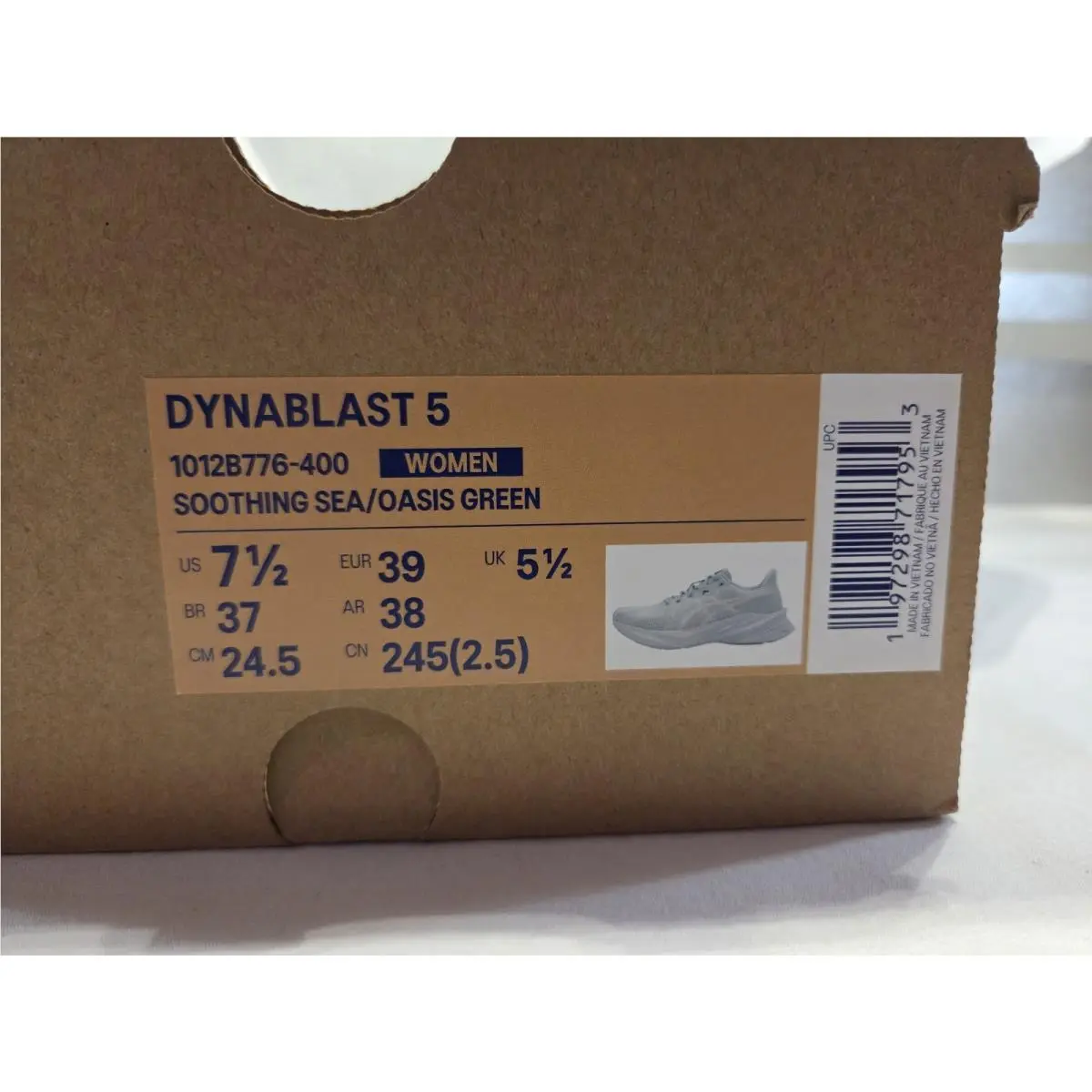 Asics shoes - ASICS DynaBlast 5 - DynaBlast - 1012B776-400 - Blue 0