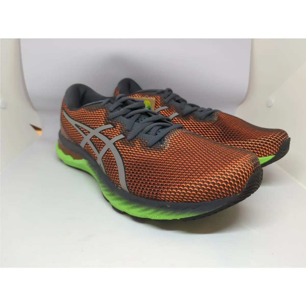 Asics Gel Nimbus 23 Lite Show Mens Sz 11.5 Carrier Grey/pure Silver 1011B305-027