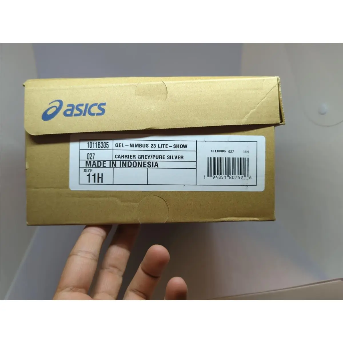 Asics shoes - ASICS Gel Nimbus - Gel Nimbus - 1011B305-027 - Orange (UPC: 194851807526) 9