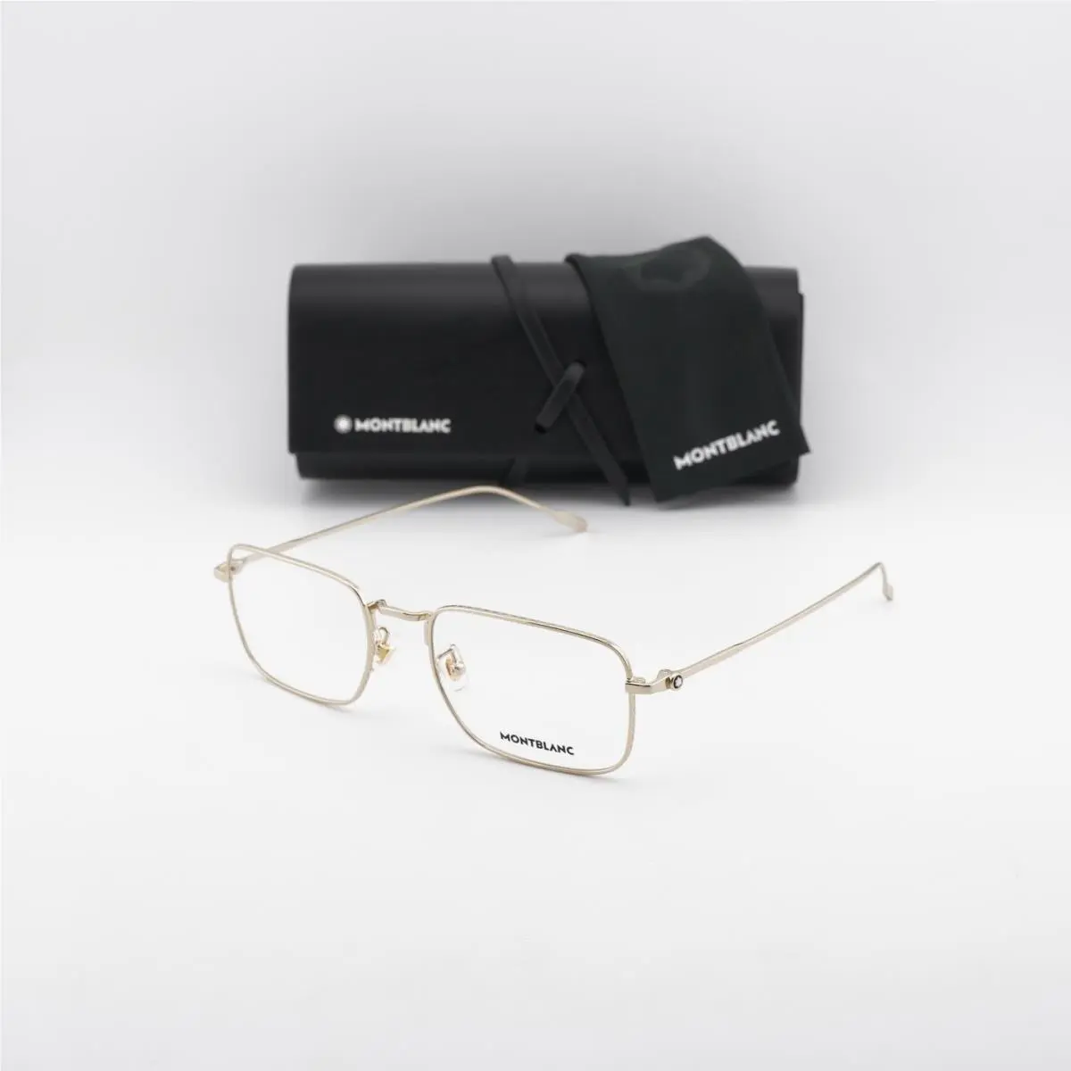 MB0212O 004 Gold 56mm Eyeglasses by Montblanc