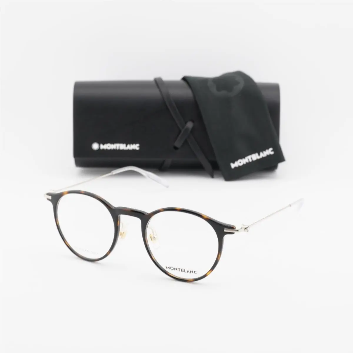 Montblanc MB0099O 007 Havana/gold 48mm Eyeglasses