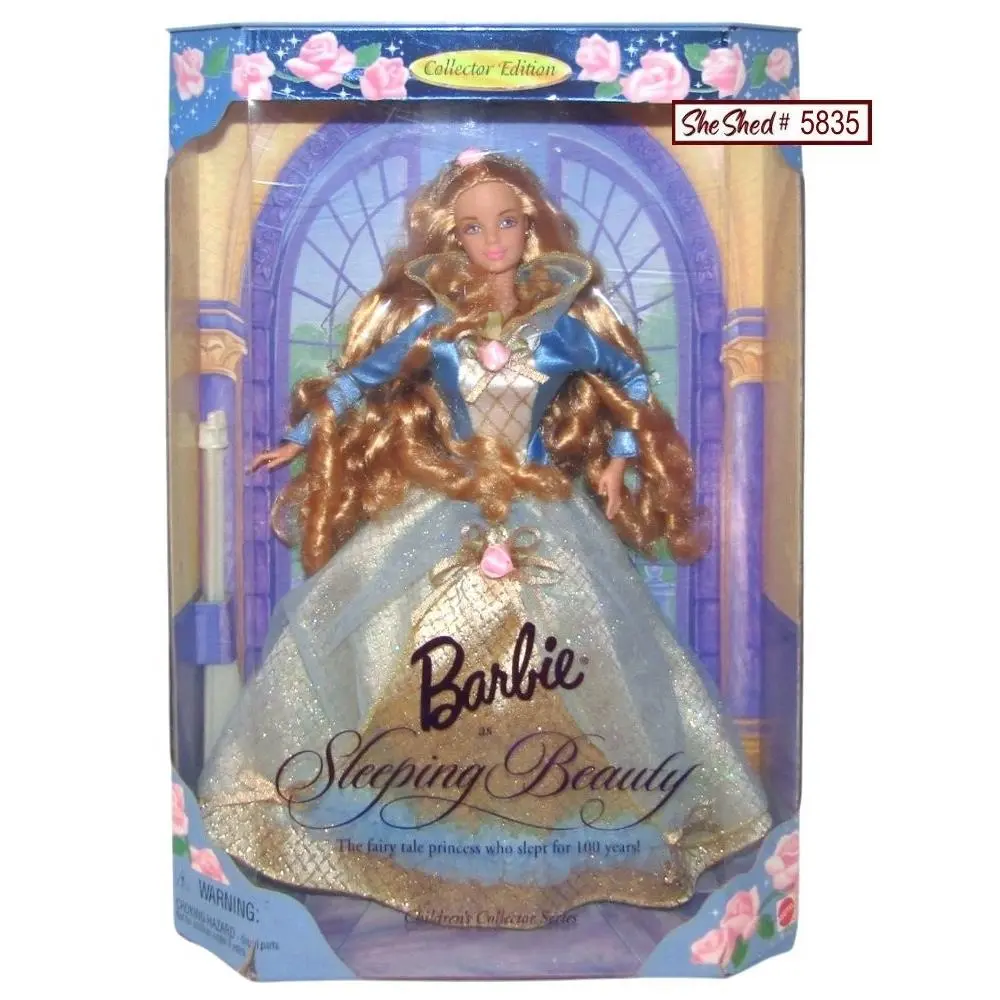Vintage 1997 Sleeping Beauty Barbie 18586 Collector Edition Minor Box Damage