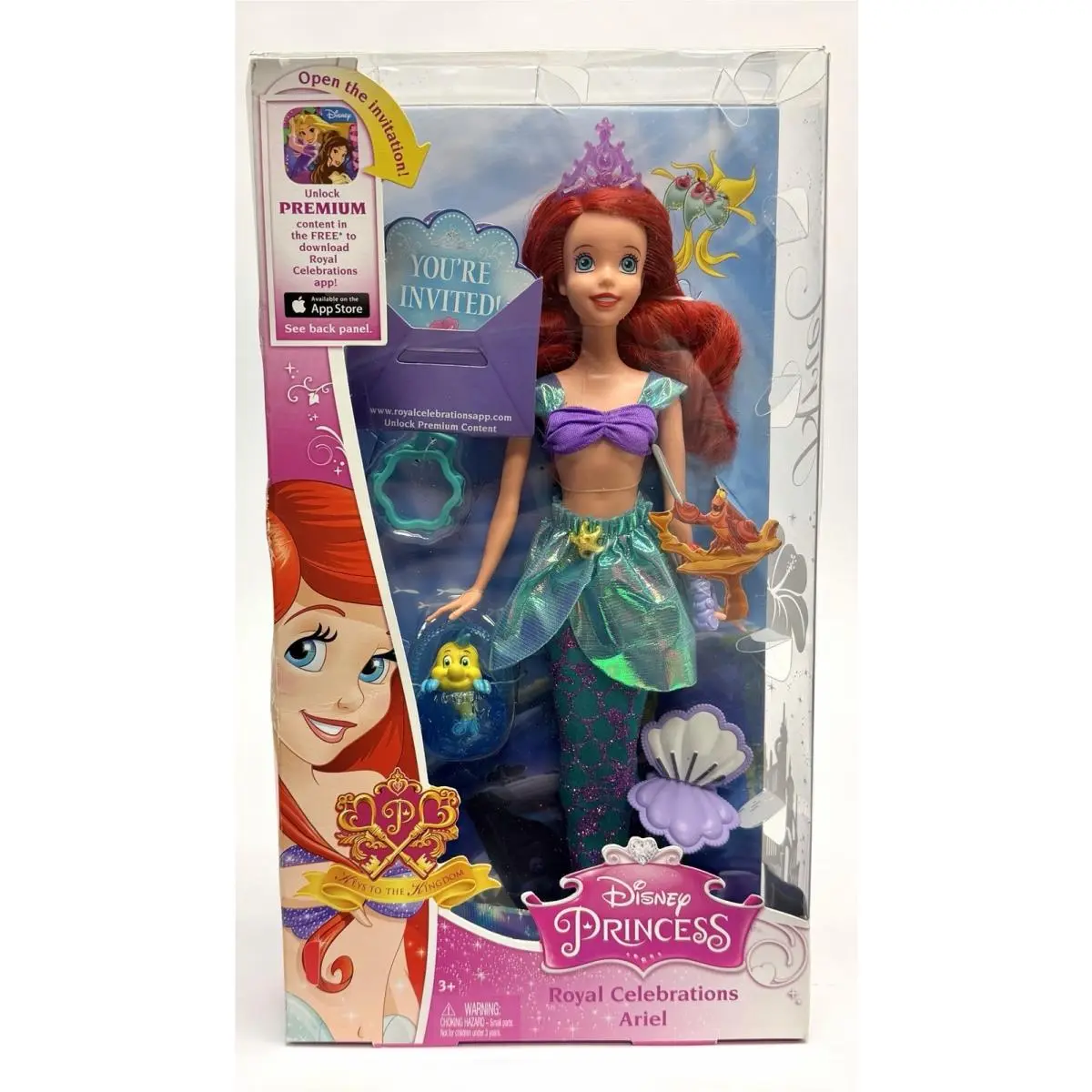 Disney Princess Royal Celebrations Doll: Ariel Undersea Beach Party 2014