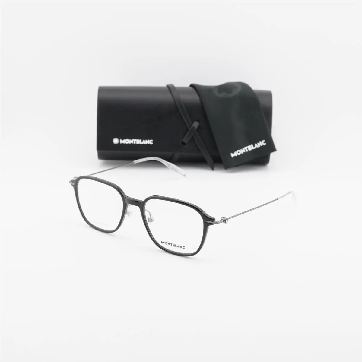 Montblanc MB0207O 001 Black 58mm Eyeglasses