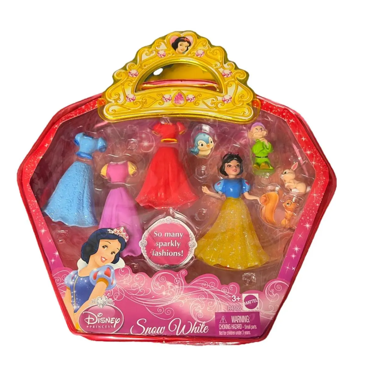 Snow White Favorite Moments Polly Pocket Set 2009 Mattel Disney Princess