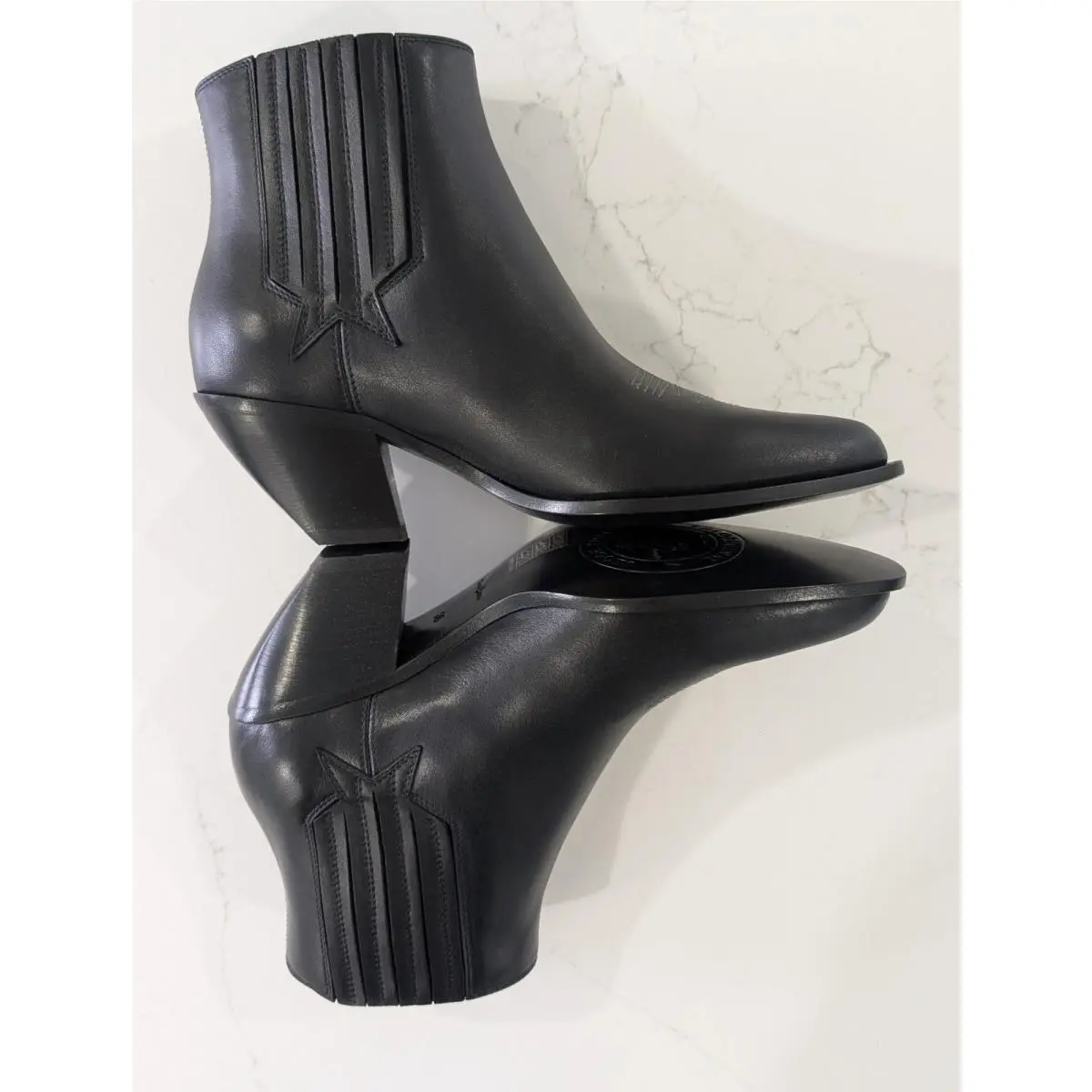Golden Goose shoes - Golden Goose Sunset Texan Boots - Black (UPC: 8050235021624) 8
