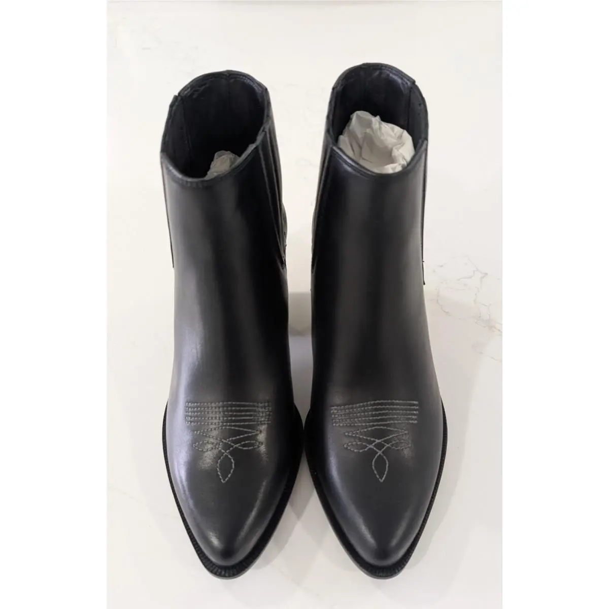 Golden Goose shoes - Golden Goose Sunset Texan Boots - Black (UPC: 8050235021624) 0