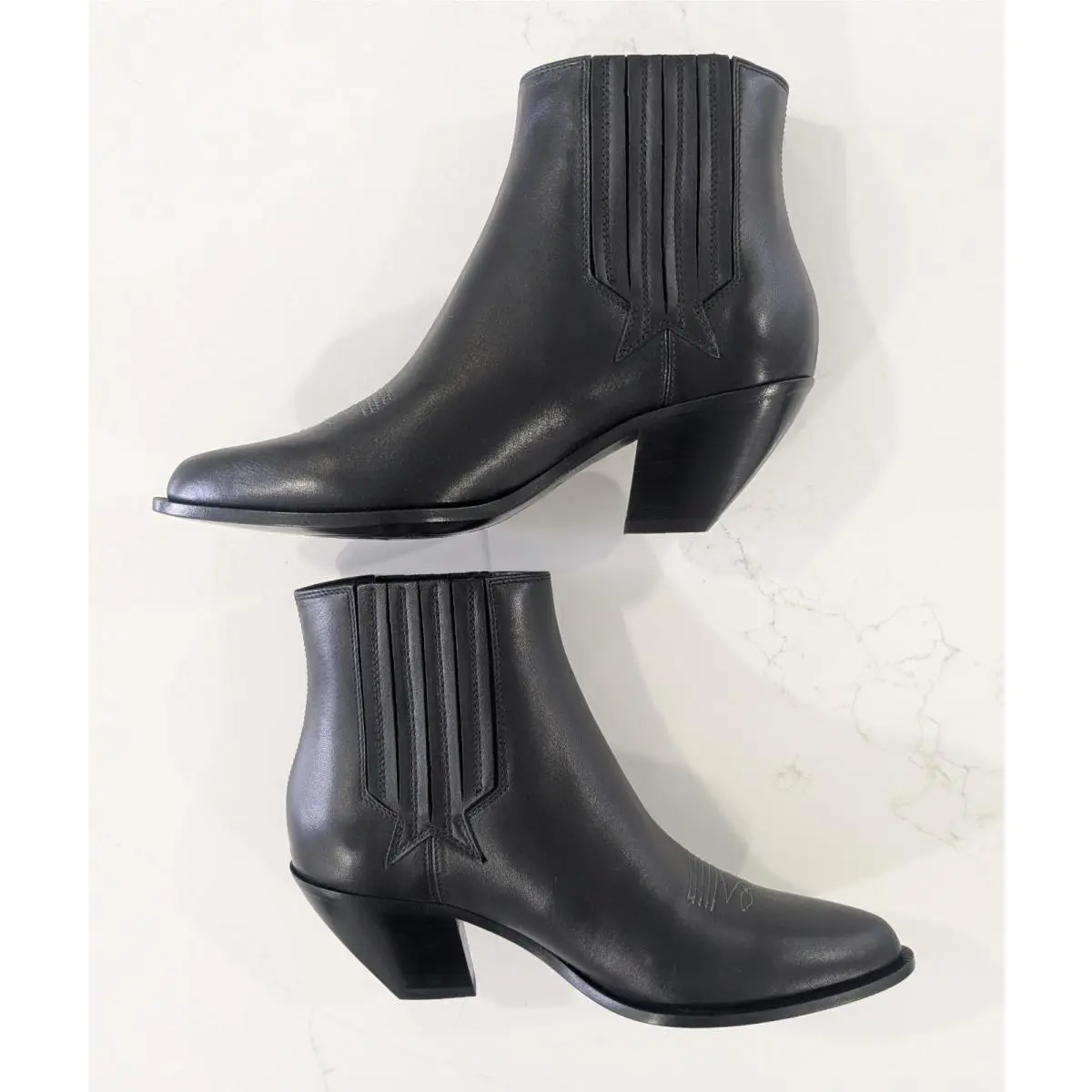 Golden Goose shoes - Golden Goose Sunset Texan Boots - Black (UPC: 8050235021624) 4