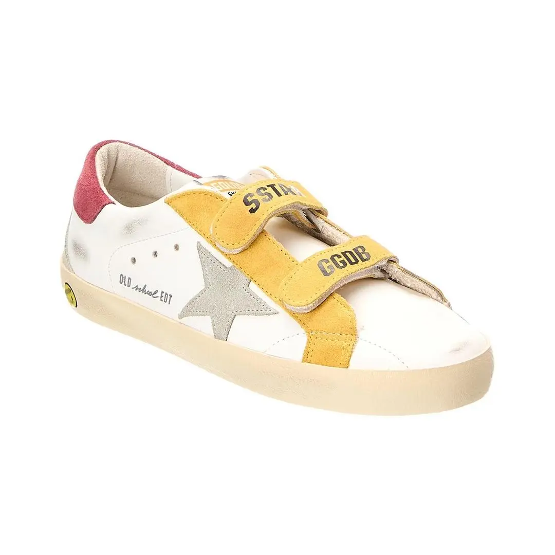 Golden Goose Leather Suede Sneaker White 34