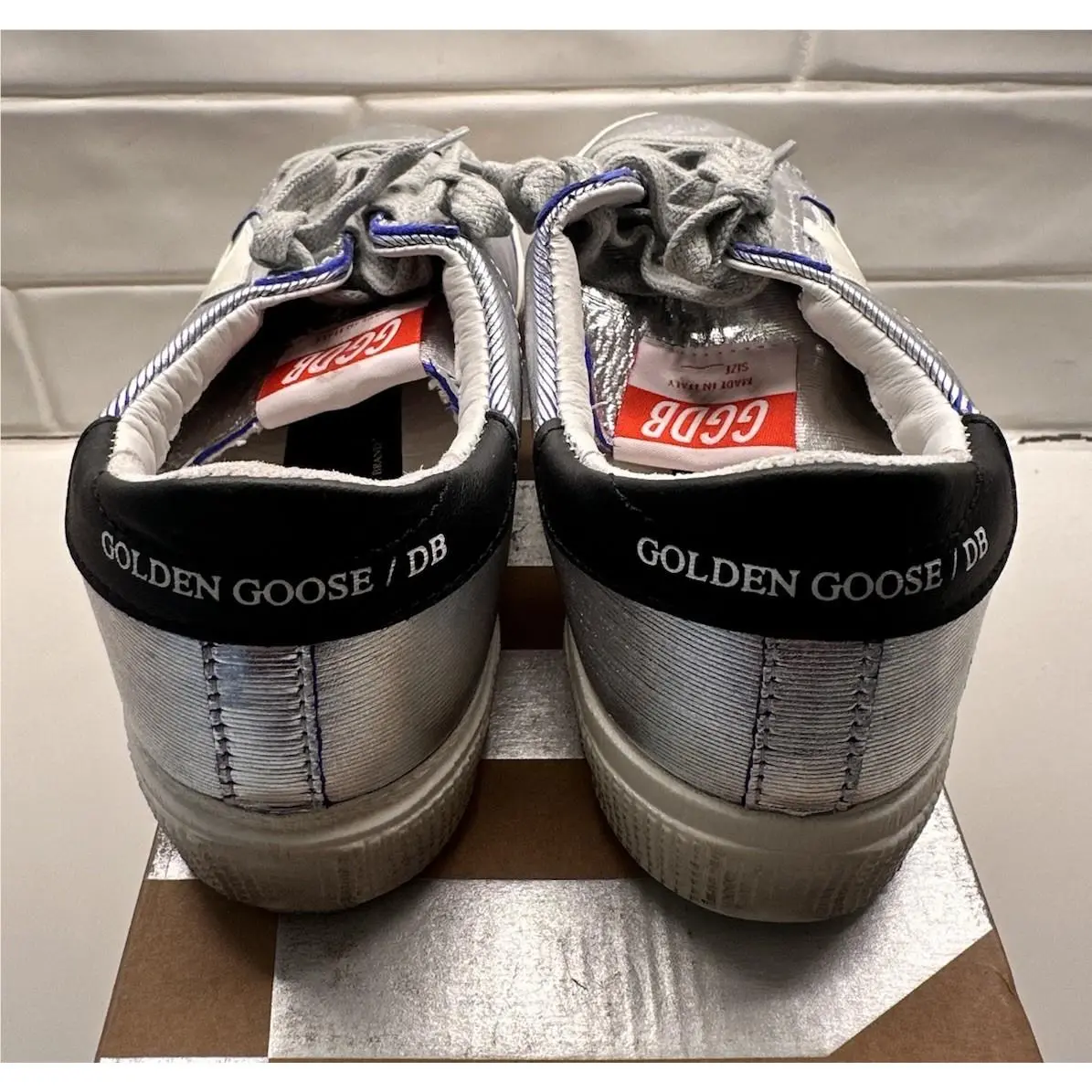 Golden Goose shoes - Golden Goose May - May - Silver 2