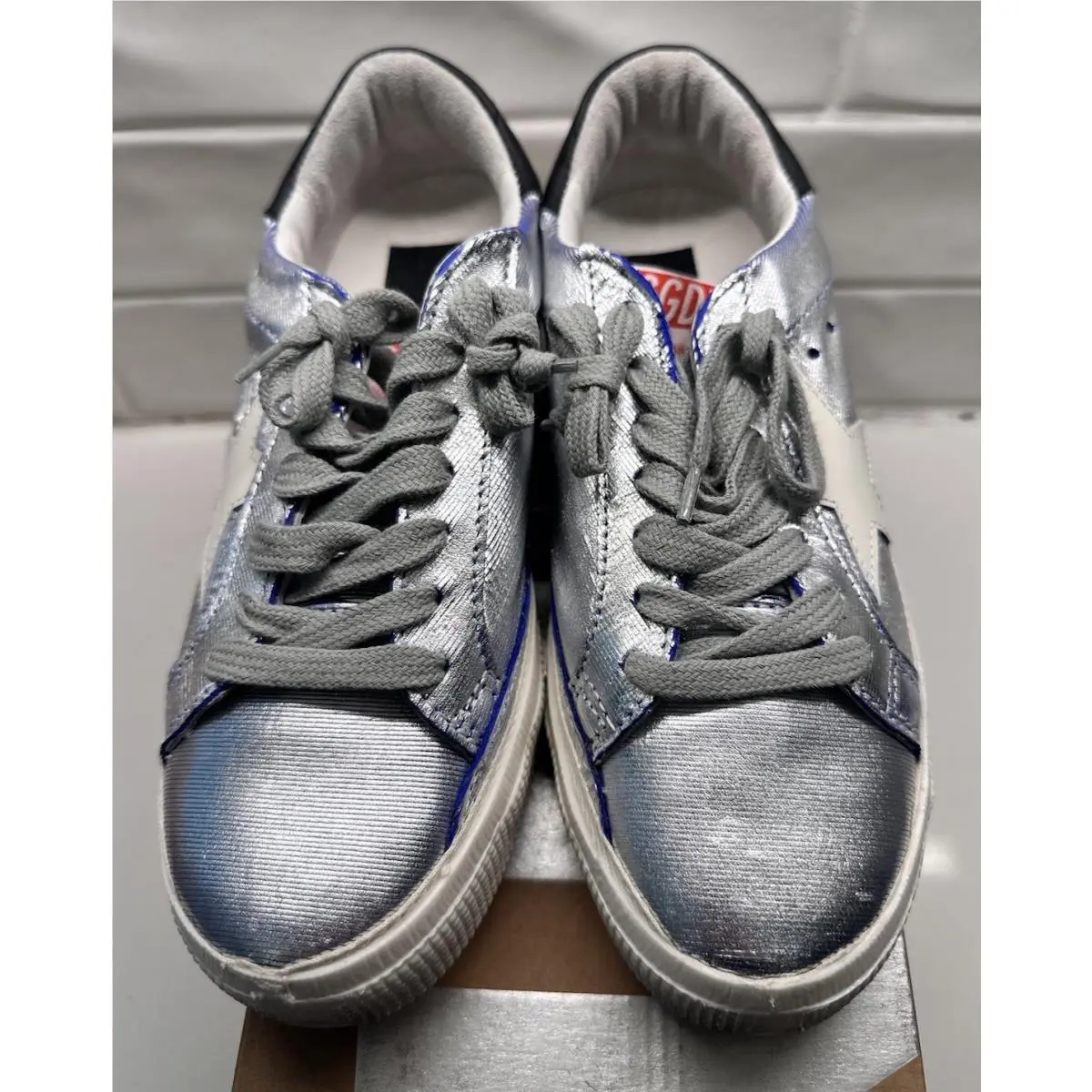 Golden Goose shoes - Golden Goose May - May - Silver 3