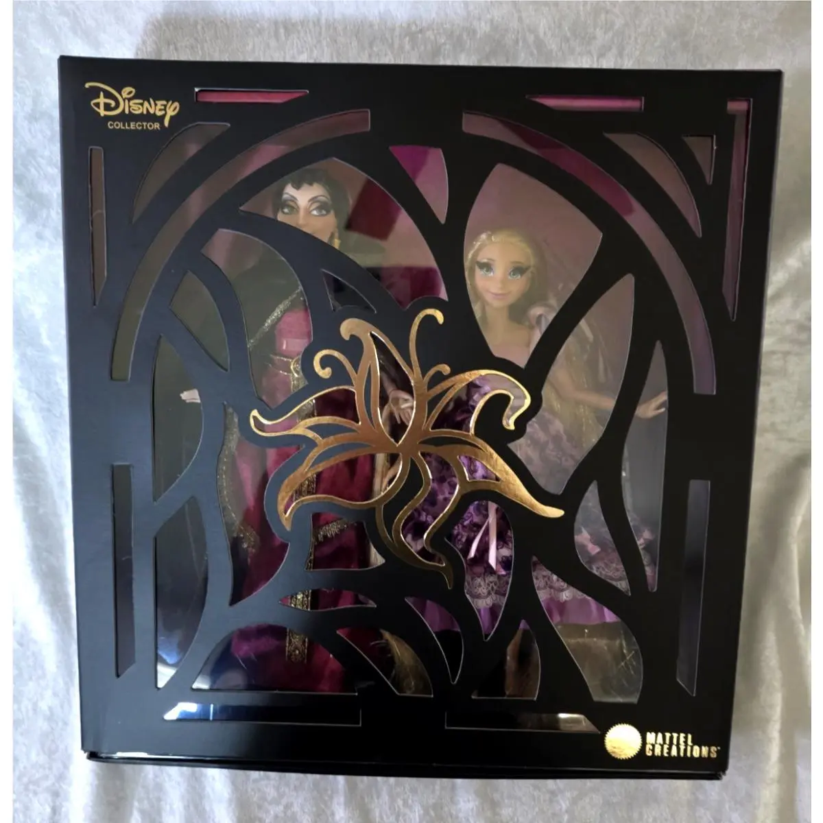 Disney’s Tangled Rapunzel Mother Gothel Doll Set Nrfb W/shipper