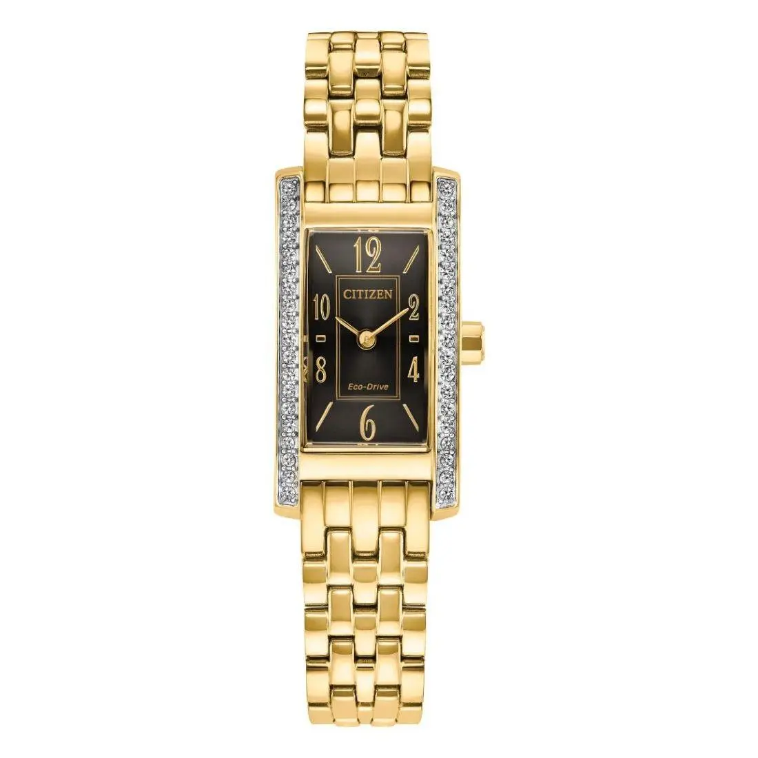 Citizen Petite Palidoro Women`s Black Dial Eco-drive Watch