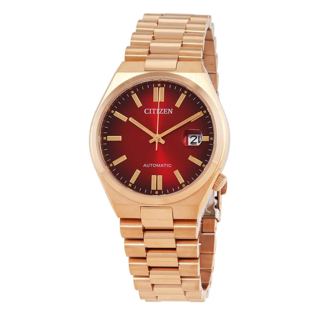 Tsuyosa Automatic Red Dial Watch NJ0153-82X by Citizen