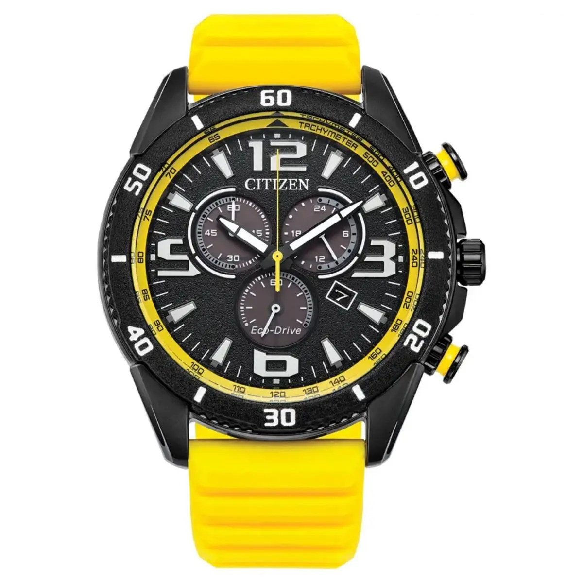 Citizen Men`s Brycen Black Dial Watch - AT2585-08E
