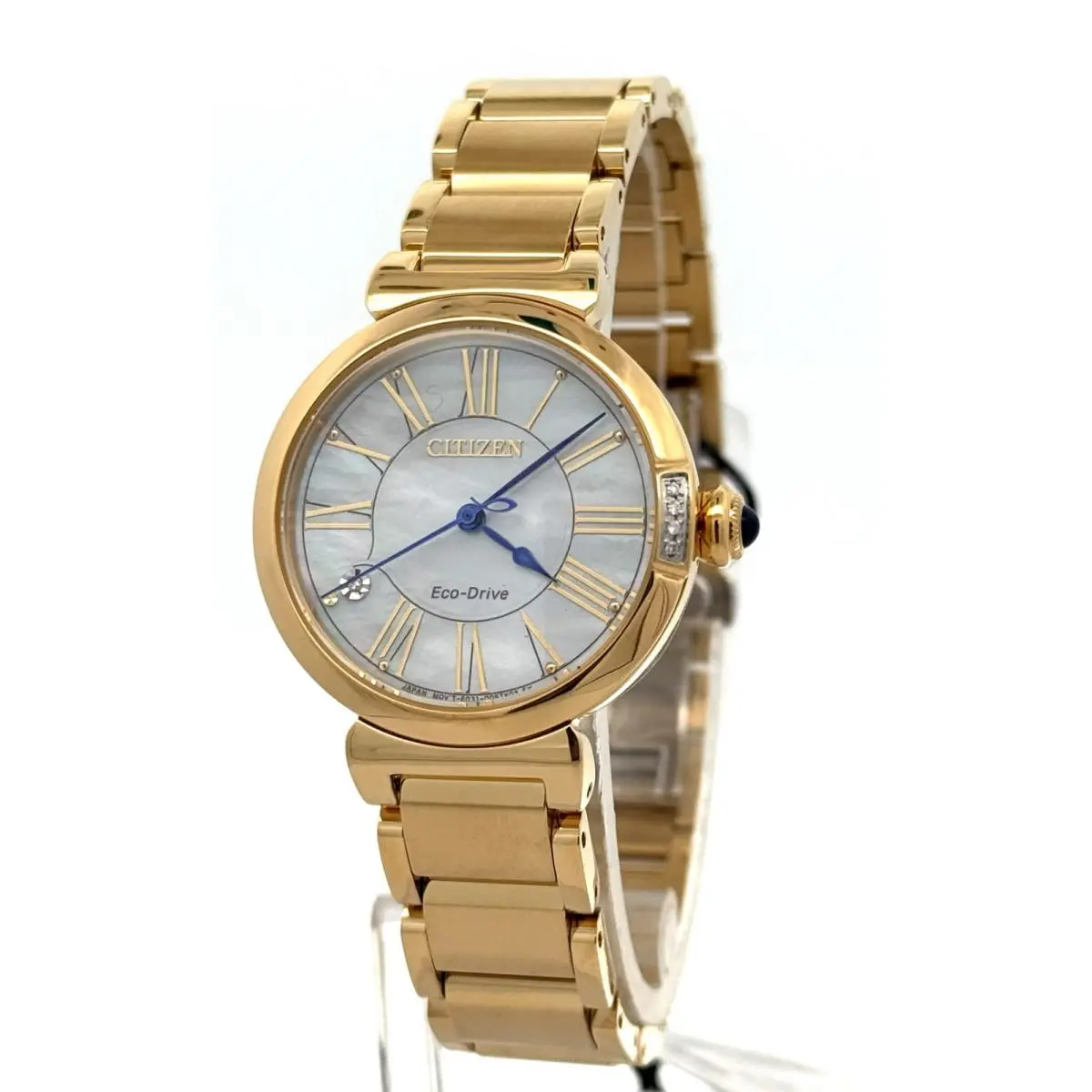 L Mae 29.5mm Lady Watch EM1062-57D Box/card by Citizen