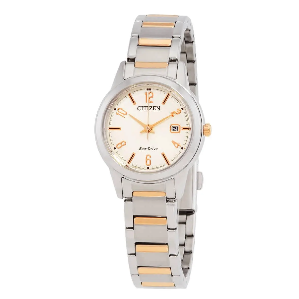 Lady Copper Dial Two-tone Watch FE1244-72A by Citizen