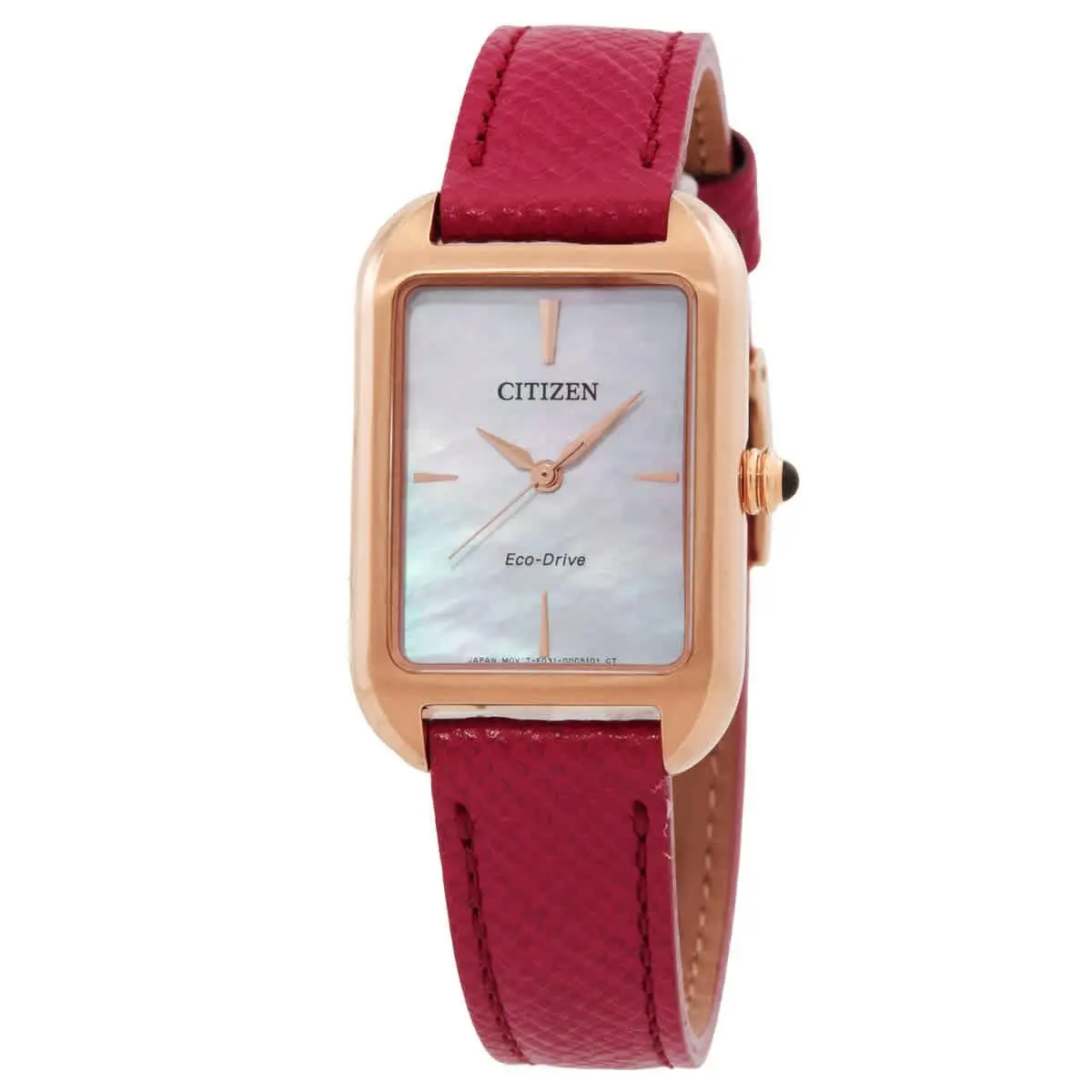 Citizen L Eco-drive White Mop Dial Watch EM1193-08D