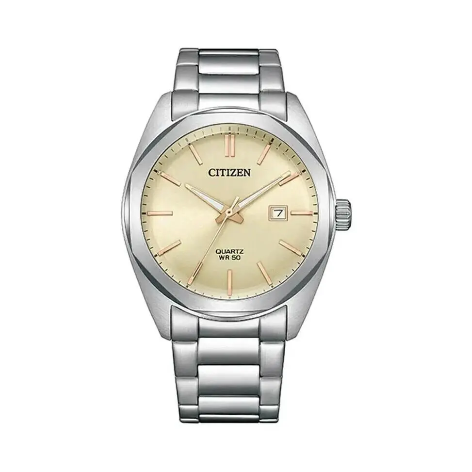 Citizen Men`s Date Quartz Stainless Steel Watch BI5110-54B