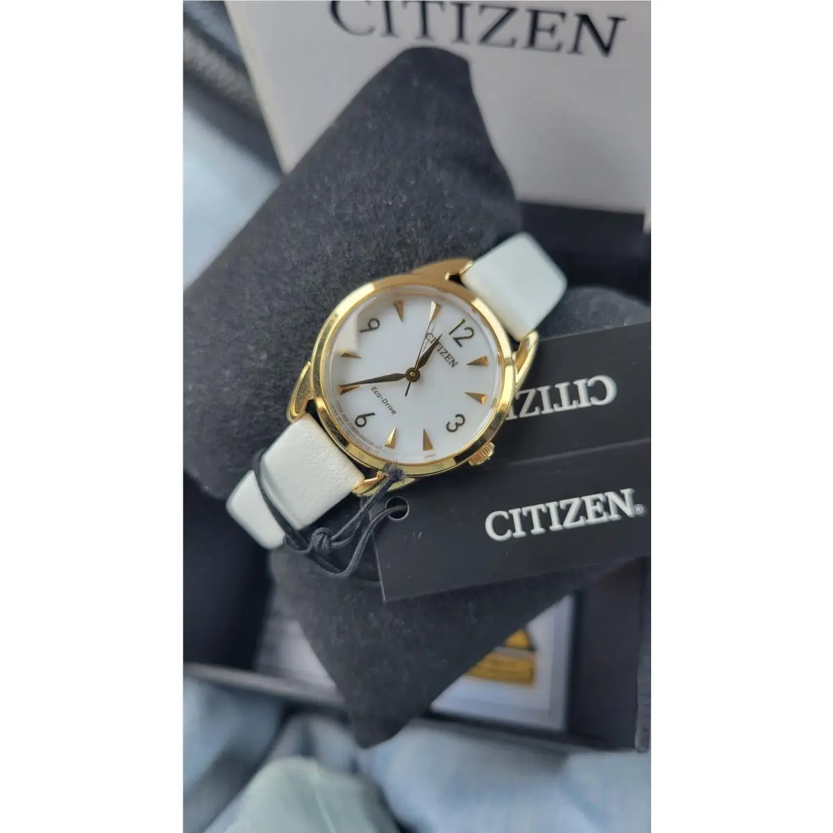 Citizen Watch Eco Drive Womens-EM0682-07A-NIB-wristwatch
