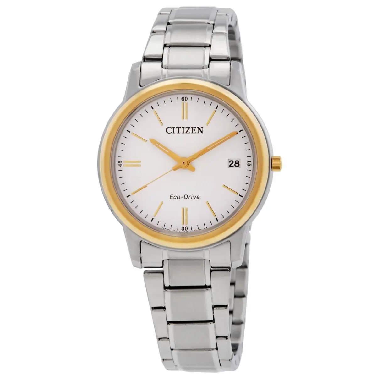 Citizen Eco-drive White Dial Ladies Watch FE6019-55A