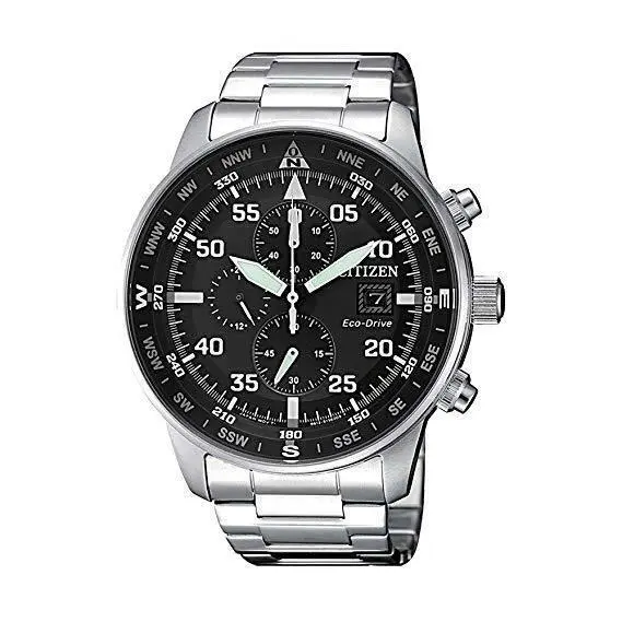 Citizen Crono Aviator Men`s Eco Drive Chronograph Watch - CA0690-88E