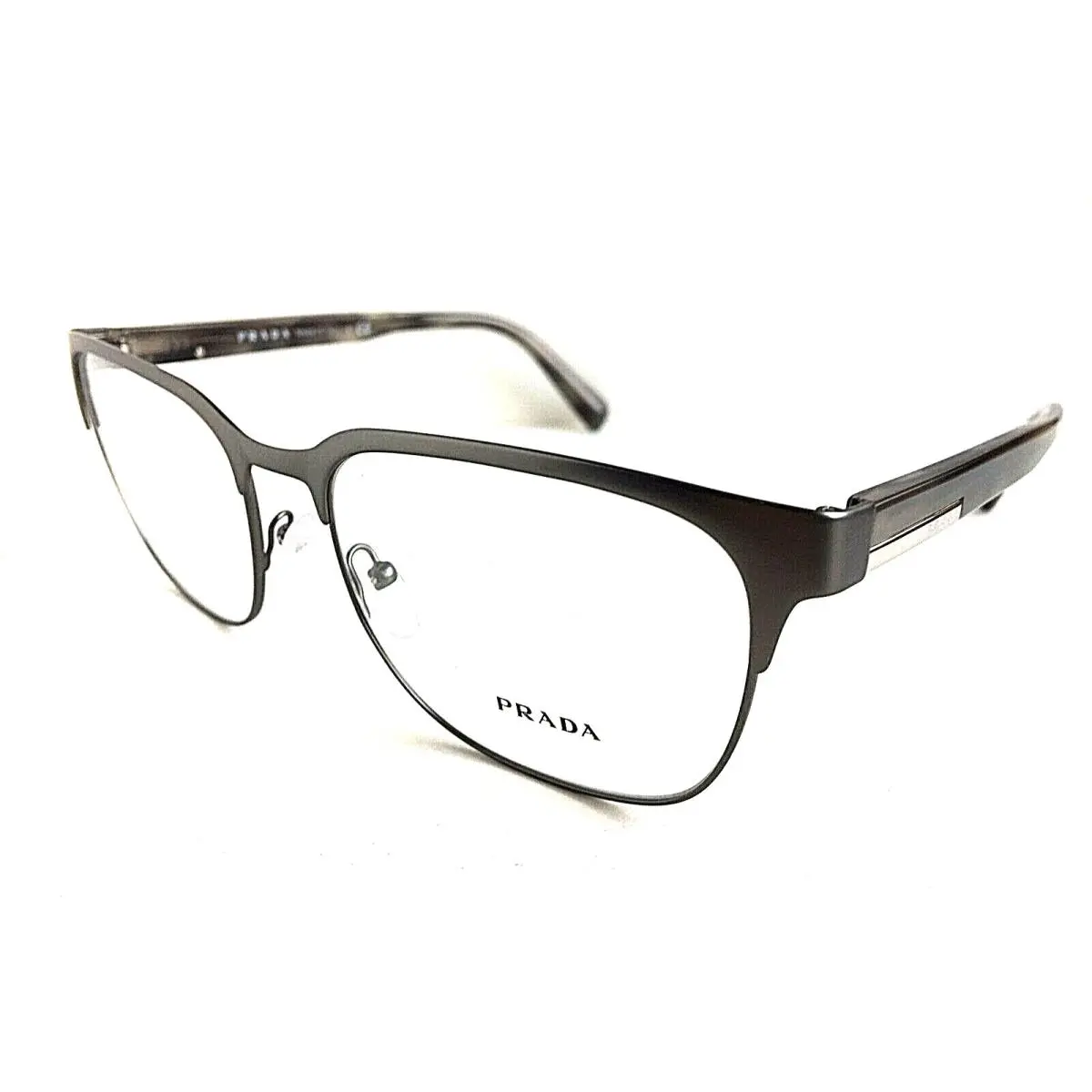 Prada Vpr 57U Silver 56mm Men`s Women`s Eyeglasses Frame