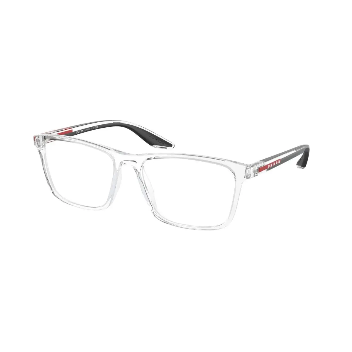 Prada Linea Rossa PS 01 QV Crystal 2AZ1O1 Eyeglasses