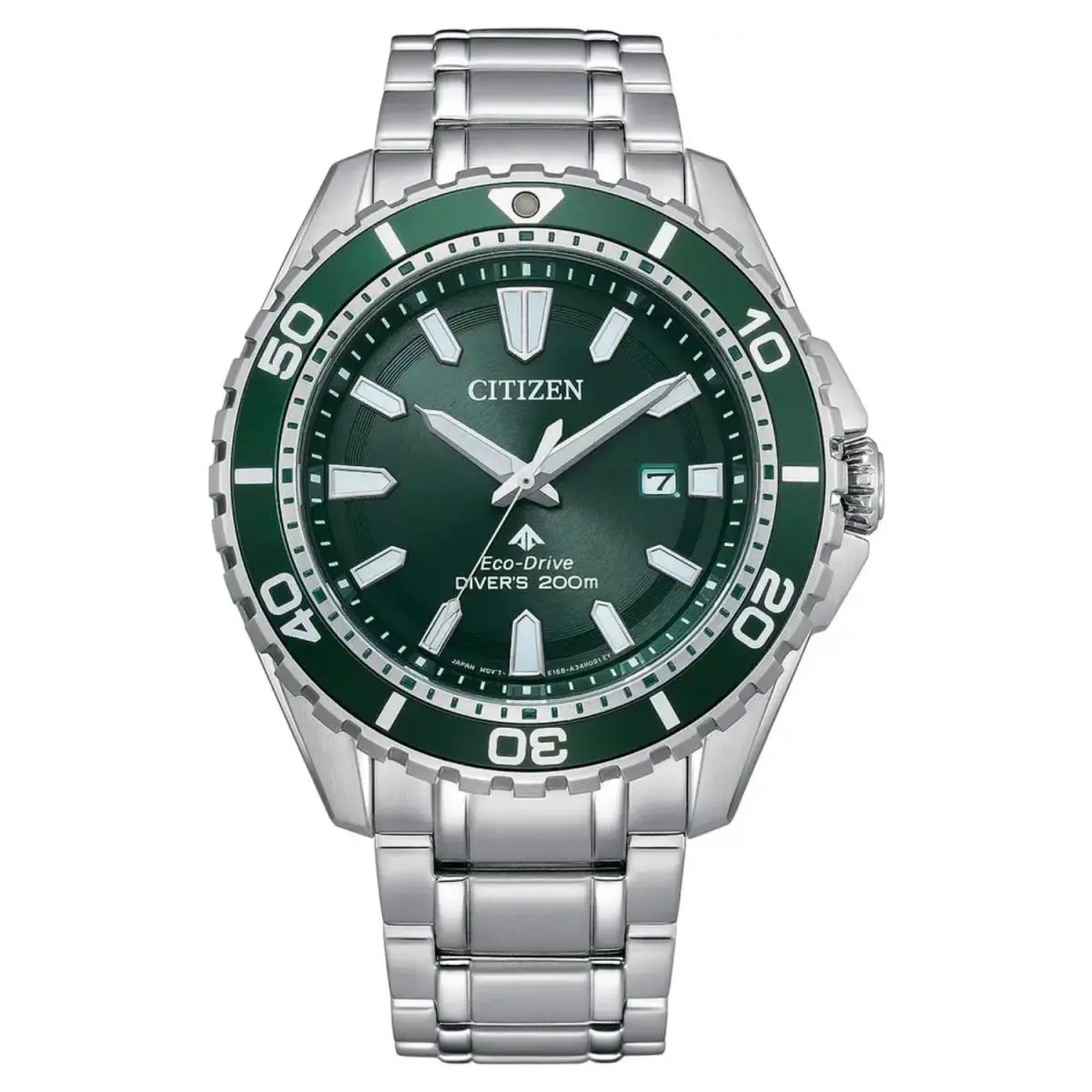 Citizen Men`s Promaster Green Dial Watch - BN0199-53X