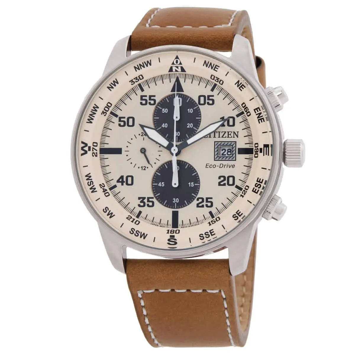 Citizen Aviator Eco-drive Chronograph Men`s Watch CA0880-15X
