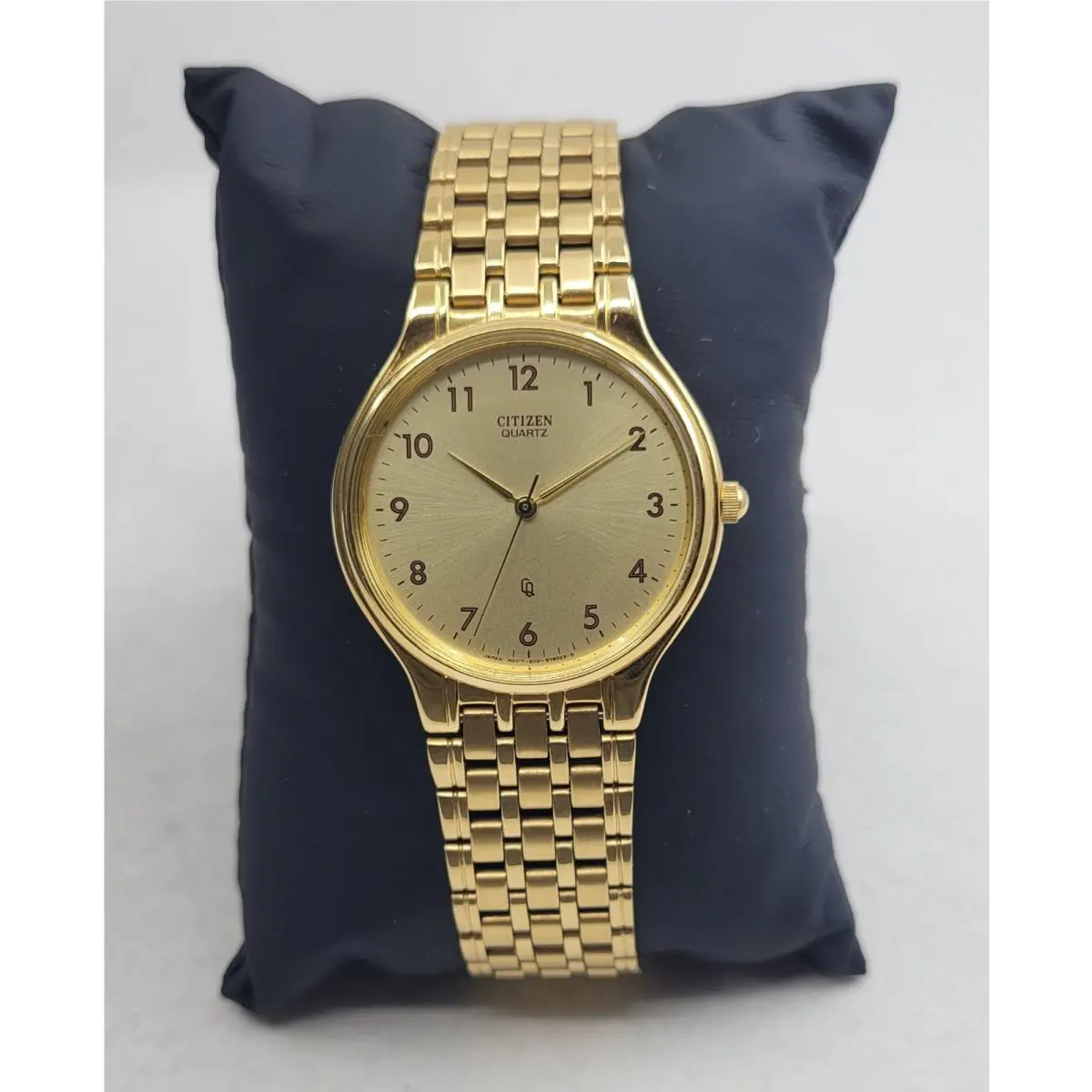 Vintage Citizen Gold Tone Quartz Men`s Watch AC9452-54Q