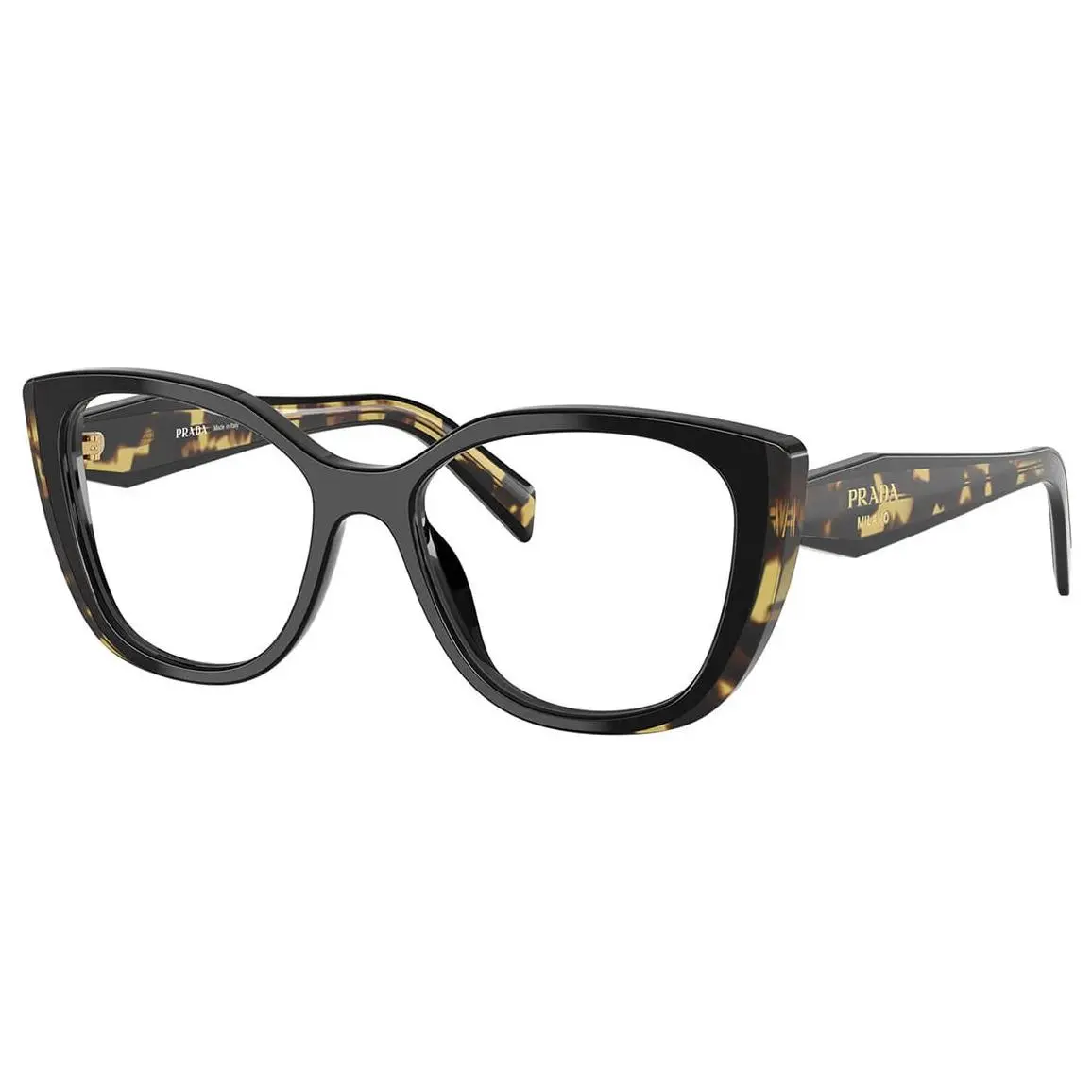 Prada Eyeglasses PRB04V 3891O1 Havana Back Women`s Optical Frame